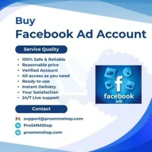buy facebook ad account​